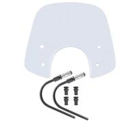 Moto Parabrezza Anteriore Per Piaggio Per Vespa LX50 LX125 LX150 GT200 Per GTS250 Per GTS300 Parabrezza Deflettore Parabrezza Accessori Moto Moto Deflettori Vento(High-Light Smoke)
