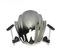 Moto Parabrezza Anteriore Per Suzuki Per GSR750 Per GSR600 Per GSR400 Per GSR 400 600 750 Parabrezza Regolabile Per Moto Da Strada Copertura Antivento Moto Deflettori Vento(Chrome)