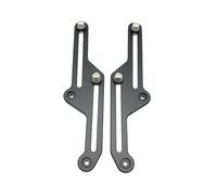 Moto Parabrezza Anteriore Per TENERE 700 T700 T 700 Per Tenere700 T7 2019 2020 2021 Regolatori Del Parabrezza Flusso D'aria Parabrezza Regolabile Vento Moto Moto Deflettori Vento(Black)