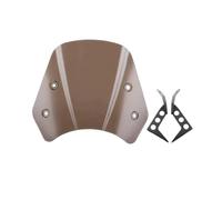 Moto Parabrezza Coperture Per Benelli Leoncino 250 BJ250 Moto Parabrezza Parabrezza Deflettore Vento Con Staffe Anteriore Carenatura Accessori