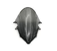 Moto Parabrezza Cupolino WindShield Per CBR650R 2019 2020 2021 2022 2023 2024 Per CBR 650R Parabrezza Per Moto Spoiler Rialzato Deflettori Antivento Per Parabrezza(Dark Grey)