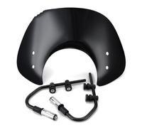 Moto Parabrezza Cupolino WindShield Per Piaggio Per Vespa Per LX50 Per LX125 Per LX150 Per GT200 Per GTS125 Per GTS250 Per GTS300 Parabrezza Moto Deflettore Antivento Spoiler(Model 1)