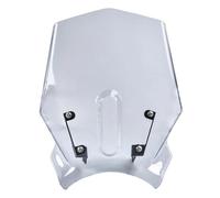 Moto Parabrezza Deflettore Per CB1000R Per CB650R Per CB 1000R 650R 2018-2023 Moto Parabrezza Anteriore Parabrezza Flusso D'aria Deflettore Zanzariera(Light Smoke)