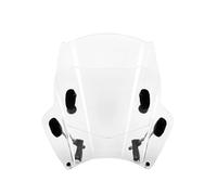 Moto Parabrezza Deflettore Per Parabrezza universale per moto Parabrezza Coperture Schermo Lente fumé Moto Deflettore Parabrezza per moto(Adjust Transparent)
