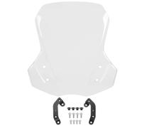 Moto Parabrezza Deflettore Per Suzuki Per V-Strom Per DL650 2017-2023 Parabrezza Moto Deflettore Protezione Vento Shield Schermo(Clear)