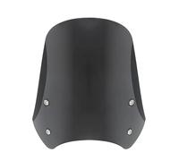 Moto Parabrezza Deflettore Per XSR 900 Per XSR900 2016 17 2018 2019 2020 2021 Moto Parabrezza Parabrezza Deflettori del Flusso D'aria Zanzariera Con Staffa(Dark Smoke)