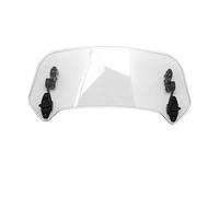 Moto Parabrezza Deflettore Vento Per CBR Per 125R Per X4 Per NC700 SX Per VFR Moto Universale Trasparente Parabrezza Morsetto Su Variabile Parabrezza Spoiler Estensione