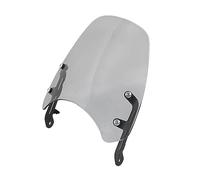 Moto Parabrezza Deflettore Vento Per Il 2016 2017 2018 2019 2020 Per Bonneville Per T100 Per T120 Accessori Moto Zanzariera Parabrezza Parabrezza Deflettore(Light Smoke)