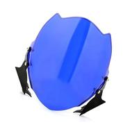 Moto Parabrezza Pannelli Per Ducati Monster 659 696 795 796 1100 1100S Per 1100EVO Tutti Per Gli Anni Accessorio Per Moto Parabrezza Parabrezza(Blue)
