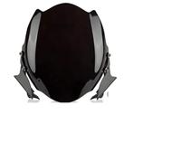 Moto Parabrezza Pannelli Per Ducati Monster 659 696 795 796 1100 1100S Per 1100EVO Tutti Per Gli Anni Accessorio Per Moto Parabrezza Parabrezza(Black)
