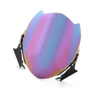 Moto Parabrezza Pannelli Per Ducati Monster 659 696 795 796 1100 1100S Per 1100EVO Tutti Per Gli Anni Accessorio Per Moto Parabrezza Parabrezza(Iridium)