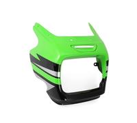 Moto parabrezza spoiler Kit parabrezza per cupolino faro moto verde, copertura schermo, set anteriore in plastica ABS per ZRX1100 ZRX1200