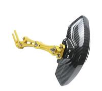 Moto Parafanghi Parafango Parafango Posteriore Per Ruota Posteriore In Lega Alluminio Imitazione Regolabile Universale Per Moto Paraspruzzi Da Motocross(Gold)