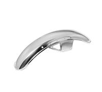 Moto Parafango Per Suzuki Per GN125 Paraspruzzi Per Motocicletta Cromato Nero Moto Fender(Silver)
