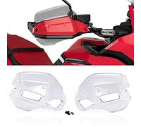 Moto Paramani Maniglia, per HONDA CRF1100L CRF 1100 L Africa Twin Adventure Sports Mani Protezione Mano Manubrio Hand Guard Shield Leva di Frizione Prolunga Antivento Protector,Transparent Style