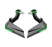 Moto Paramani Manubrio Paramani Per Moto, Parabrezza Per Per Z900 Per Z 900 2017-2024 E 2025. Per Manubrio, Protezione Da Vento Polvere Parabrezza Protezione Scudo(Verde)