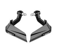 Moto Paramani Manubrio Paramani Per Moto, Parabrezza Per Per Z900 Per Z 900 2017-2024 E 2025. Per Manubrio, Protezione Da Vento Polvere Parabrezza Protezione Scudo(Nero)