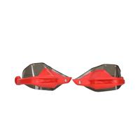 Moto Paramani Per Loncin Per Voge SR1 Per ADV 125 Per SR1ADV 2025 Dedicato Protezione Della Mano Moto Paramani Protezioni Manubrio Parabrezza(Red Brown Big)