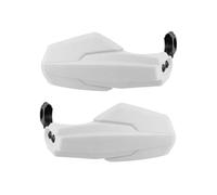 Moto Paramani Per Navi110 Per NAVI 110 Accessori Moto Manubrio Paramani Protezioni Per Le Mani Protettivo In Plastica PP(White with bracket)