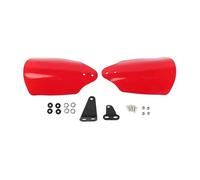 Moto Paramani Per Softail Per Low Per Rider ST 117 Per FXLRST Per Deluxe Per FLDE Per Street Per Bob Mano Shield Guard Maniglia Handguard Protector(Red)