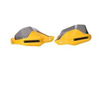 Moto Paramani Per SYM Per Cruisym 400 300 Protezione Per Le Mani Paramani Per Moto Protezioni Per Manubrio Parabrezza(Yellow and grey)