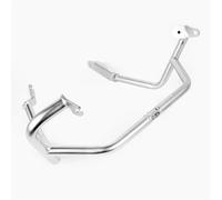 Moto Paramotore Tubolare Per Benelli per TRK702X 2022-2024 Motore Inferiore Paraurti Crash Bars Guard Telaio di Protezione Bar(Argento)