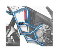 Moto Paraurti Bars Per Morini Per X-CAPE1200 2026 Crash Bar Heavy Duty Protezione Del Motore Anti-Collisione Paraurti Moto Avventura Bike Proteggere Barra Protezione Motore(Silver upper lower bumpers)