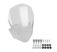 Moto paravento Alto Copertura Moto Touring Sport Parabrezza Spoiler Vento Schermo Deflettore Per BMW F900GS F900 GS 2024 2025 Parabrezza Spoiler(Chiaro)