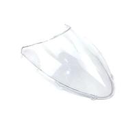 Moto paravento Doppia Bolla Per Ducati 848 1098 1198 1098s 1198s Parabrezza Schermo Deflettori Del Vento Nero Trasparente Parabrezza Spoiler(Chiaro)