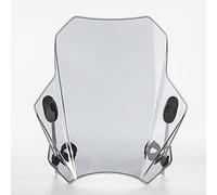 Moto PARAVENTO Parabrezza Regolabile per Moto Universale per Can-Am per Ryker 600 2019 per Can per Am per Ryker 900 per Rally per Edition 900cc 600cc Parabrezza Moto (Colore : Gray)