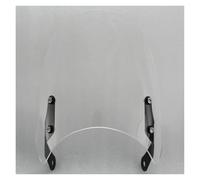 Moto paravento Per CB1300 CB400 CB400SF Super Four CB1100EX CB1100RS 1992-2020 Parabrezza Staffa Schermo Faro Montaggio(A Type Transparent)