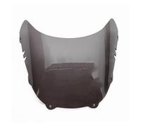 Moto paravento Per NSR 250 SP MC 18 1988 1989 Moto Parabrezza Nero Trasparente Schermo Antivento Parabrezza Spoiler(Grey)