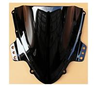 Moto paravento Per Suzuki 2005-2006 GSXR1000 K5 Trasparente Doppia Bolla Accessori Moto Parabrezza Parabrezza Spoiler(Nero)