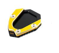 Moto Parcheggio Cavalletto Piede Cavalletto Laterale Estensione Piastra Di Supporto Pad Per Leoncino 500 BJ500 BJ 500(Gold)