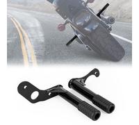 Moto Passeggero Peg Crash Bar Frame Slider 2 in 1 per Softail Street Bob Fat Bob Low Rider Heritage Classic 2018 2019 2020 2021 2022 2023 Guardia Motore Posteriore Crash Bar Protezione Paraurti