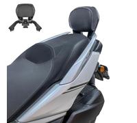 Moto Passeggero Sissy Bar Posteriore Passeggero Schienale Cuscino Pad Portapacchi Compatibile con X-MAX 300 Xmax 300 X-MAX300 XMAX300 2023 2024