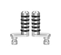 Moto Pedali Per MV Per Agusta Per Brutale 750/910/920/989/990/1078/1090 F4 1000/312/R/RR Moto Leva Del Cambio Punta Peg Spille Pedale Del Freno Passo Pedane Pedale (Color : Silver)