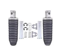 Moto Pedali pieghevoli 1 Paio Di Pedane Pieghevoli CNC Nere Antiscivolo In Lega Di Alluminio Poggiapiedi Anteriori E Posteriori Poggiapiedi Per GSF400 74A