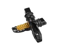 Moto Pedali pieghevoli 2 Pezzi 8MM Universale Moto Posteriore Passeggero Pedane Pedali Alluminio Moto Poggiapiedi Scooter Pedana Pedale Modifica