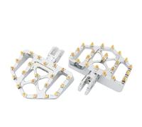 Moto Pedane Larghe Pedane Pedane Anteriori Per Softail Low Rider Fat Boy Street Bob Sport Glide Breakout Slim 2018-2023(4)