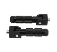 Moto Pedane Pedale M8 Universale Moto Pieghevoli Pedane Pedane Moto CNC In Alluminio Poggiapiedi Pioli Pedali Posteriori 2 Pz/set