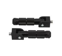 Moto Pedane Pedale Universale 2 Pz M8 Moto Motor Bike Pieghevole Pedane Pedane Poggiapiedi Pioli Pedali Posteriori Set CNC In Alluminio Parte Del Motociclo