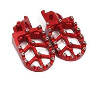 Moto Pedane Per KAWASAKI Per KX250 Per KX450 Per KX KX250F Per KX450F Per KXF 250 450 Per KLX450R Per KX250X Per KX450X Poggiapiedi Pedali Moto Pedale(Red)