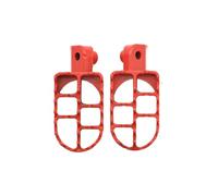 Moto Pedane Poggiapiedi Accessori Moto Pedana Pedana Poggiapiedi Posteriore Spina Del Piede Resto Bordo Per CRF50 Per CRF70 Per CRF80 Per CRF100F Pedali(Red)