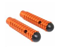 Moto Pedane Poggiapiedi Coppia Pedane Pieghevoli Per Moto Coppia Poggiapiedi Universale Posteriore Pedane Pedane Pedali Per KAWASAKI Pedali(Orange)