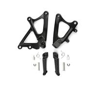 Moto Pedane Poggiapiedi Driver Footrest Foot Pegs Bracket For Yam&aha YZF R1 2009-2014 2013 2012 2011