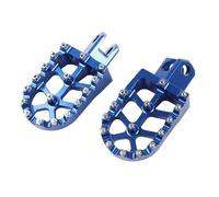 Moto Pedane Poggiapiedi Moto Resto Piede Poggiapiedi Spina Piede Pedane Per Suzuki Per DRZ400S Per DRZ400SM Per RM250Z Per RMX250 Per RM125 Per KLX400R Per KX500 Pedali(Blue)