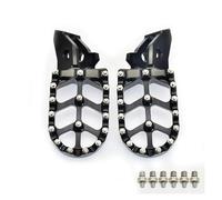 Moto Pedane Poggiapiedi Pedane Per Moto Pedali Poggiapiedi Pedana Per Scooter Pedali Larghi Accessori Per SurRon Per UltraBee Pedali(Black)