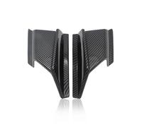 Moto Per ADV150 ADV 150 2019 2020 Moto Winglet Side Spoiler Side Wind ABS Front Carenatura Protector Wing Cover accessori(Stile carbonio)