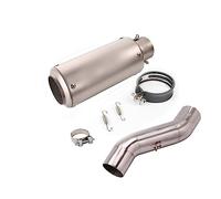 Moto Per CB400x CB400R CB500X CB500F CBR400 500R 2018 2019 2020 2021 2022 S&istema Di Scarico Medio Tubo Collegamento Slip On 51 Millimetri Del Silenziatore